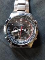 Casio gebouw EQW-1000M Wave Septor + Tough Solar, Handtassen en Accessoires, Horloges | Heren, Staal, Ophalen of Verzenden, Zo goed als nieuw