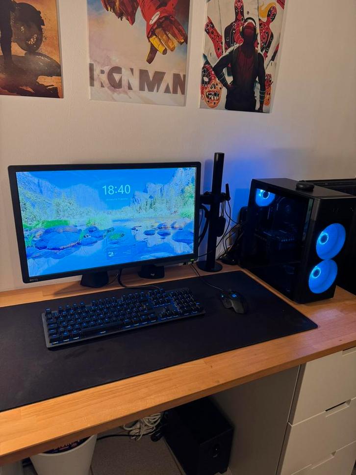 LOT PERIPHERIQUES PC GAMING, Informatique & Logiciels, Ordinateurs de bureau, Comme neuf, Gaming, Enlèvement