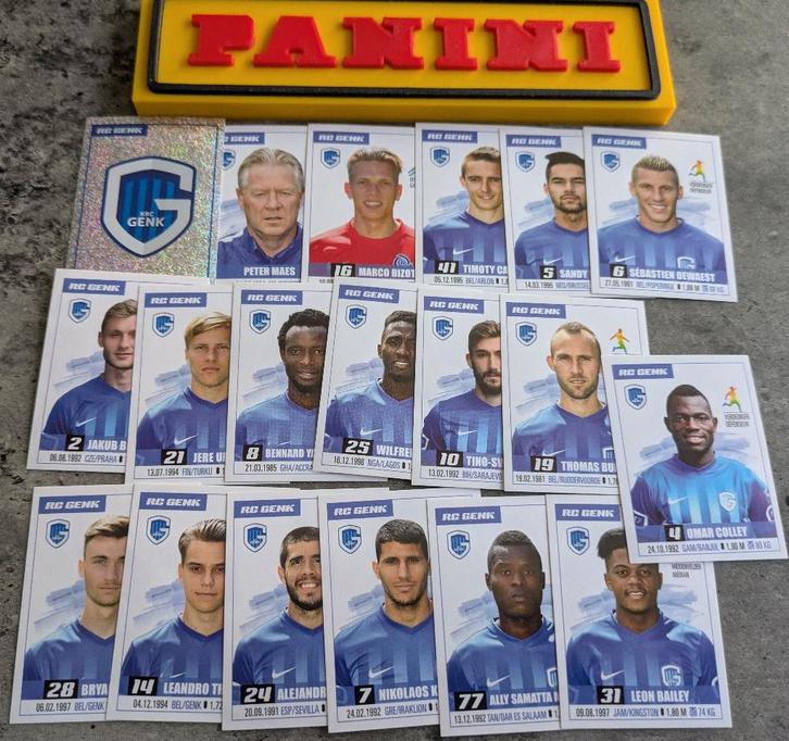 AUTOCOLLANTS DE FOOTBALL Panini FOOTBALL 2017 RAC.GENK 19, Hobby & Loisirs créatifs, Autocollants & Images, Neuf, Enlèvement ou Envoi