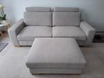 Canapé + repose pied. État neuf, Maison & Meubles, Canapés | Salons, Enlèvement, Comme neuf
