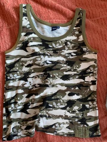 Singlet - safariachtig motief. beschikbaar voor biedingen