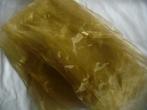 Deco Organza goudkleurig – voile, Hobby en Vrije tijd, Overige kleuren, 120 cm of meer, 200 cm of meer, Ophalen of Verzenden