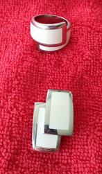 Ring en hanger, Handtassen en Accessoires, Overige materialen, Dame, Kleiner dan 17, Wit