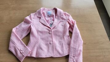 Jas communie JBC roze m 140 - NIEUW, Meisje, Ophalen of Verzenden, Jas, Nieuw