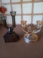 kaarsenhouder ART DECO, Antiek en Kunst, Antiek | Glaswerk en Kristal, Ophalen of Verzenden