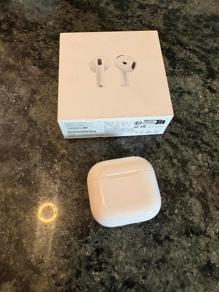Apple AirPods (4th generation), TV, Hi-fi & Vidéo, Casques audio, Comme neuf, Autres marques, Bluetooth, Enlèvement ou Envoi