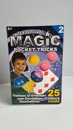 Boîte magique - Pocket Tics - 25 astuces - 6+, Enlèvement ou Envoi, Comme neuf, Ensemble complet
