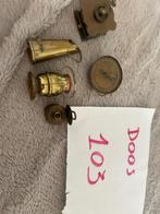 Oude letterbak koperen items zeer leuk, Ophalen, Koper