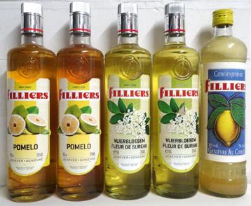 5 Filliers fruitjenevers 20 beschikbaar voor biedingen