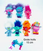 Trolls 7 trolls 15 cm hoog, Kinderen en Baby's, Ophalen of Verzenden, Zo goed als nieuw