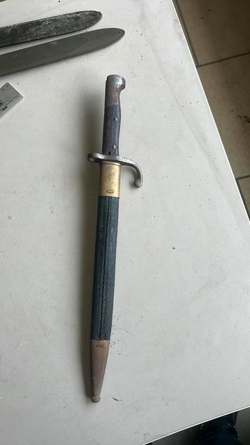 Baïonnette Mauser d'exportation allemande n equal WKC, Enlèvement