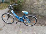 Kinderfiets Meisje , 24 blauw , volledig in orde, Ophalen, Zo goed als nieuw, 24 inch, Handrem