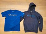 Champion sweater + t-shirt 13-14 jaar, Garçon, Enlèvement ou Envoi, Ensemble, Utilisé
