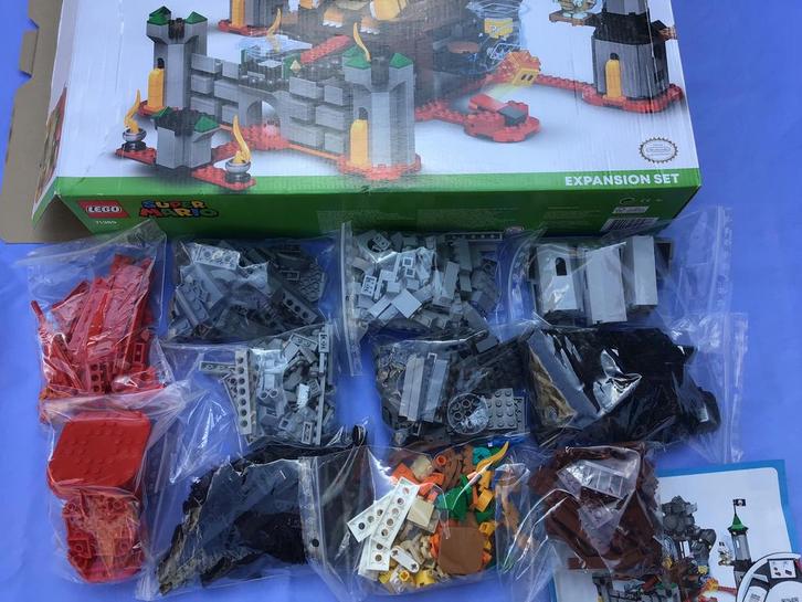 Lego super mario kasteel, Kinderen en Baby's, Speelgoed | Duplo en Lego, Zo goed als nieuw, Lego, Ophalen of Verzenden