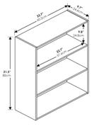 2 x boekenkast., Ophalen, Met plank(en), Nieuw, 50 tot 100 cm