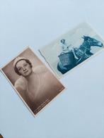 2 postkaarten koningin Astrid en prinses Charlotte, Ophalen