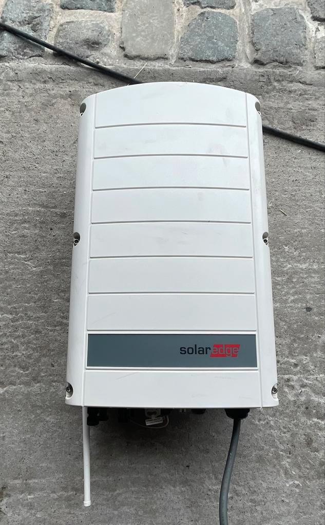 Solaredge SE6K omvormer + 27 optimizers, Doe-het-zelf en Bouw, Zonnepanelen en Toebehoren, Gebruikt, Ophalen