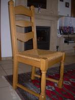 eetkamerstoelen, Huis en Inrichting, Ophalen, Riet of Rotan, Bruin, Zo goed als nieuw