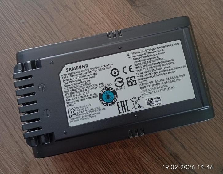 Samsung VCA-SBT90 Battery Jet 90 / Jet 75, Electroménager, Aspirateurs, Comme neuf, Enlèvement