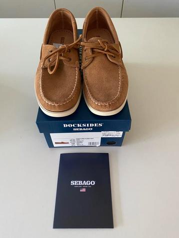 Sebago Docksides NEW taille 44.5, Neuf, Andere, Brun, Enlèvement