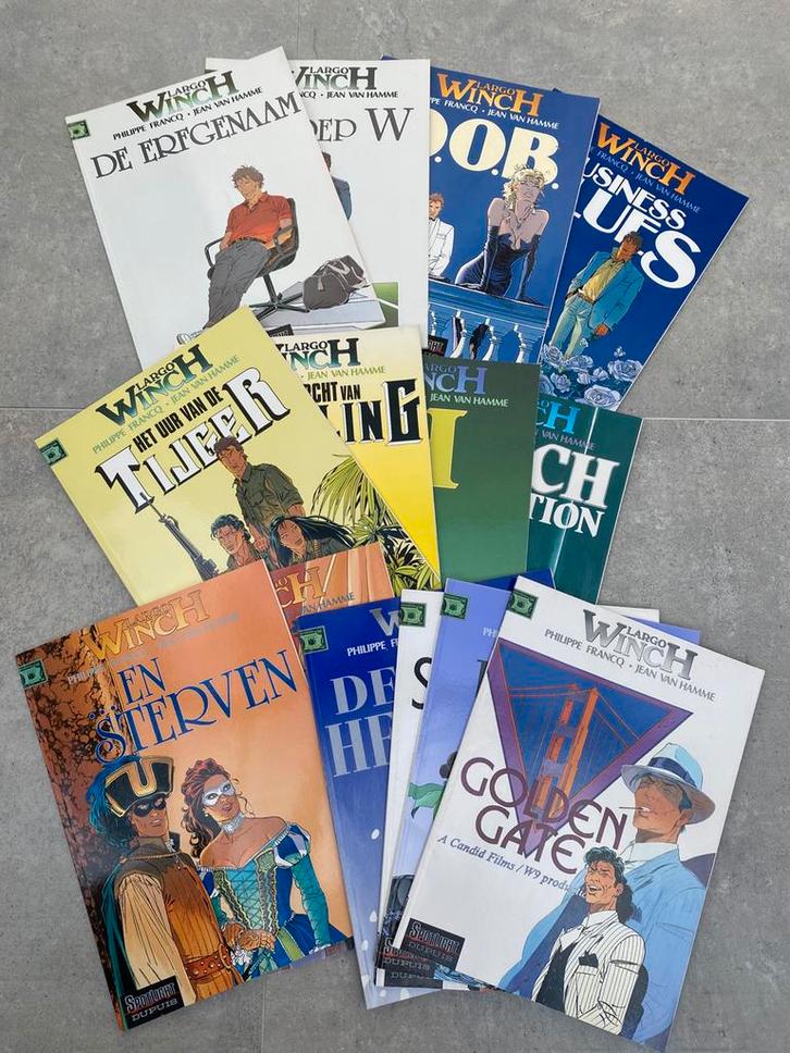14 delige actie-adventure stripserie in PERFECTE staat, Boeken, Stripverhalen, Nieuw, Meerdere stripboeken, Ophalen