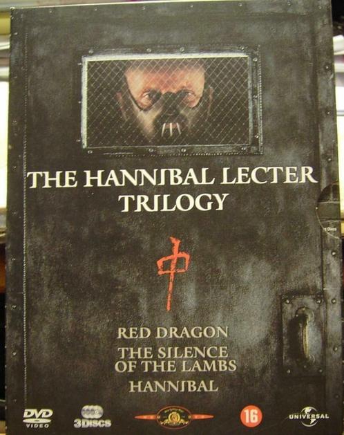 The Hannibal Lector Trilogy 3 DVD, Cd's en Dvd's, Dvd's | Thrillers en Misdaad, Zo goed als nieuw, Boxset, Ophalen of Verzenden