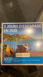 Bongo 3 jours d’escapade en duo, CD & DVD, CD | Dance & House, Comme neuf