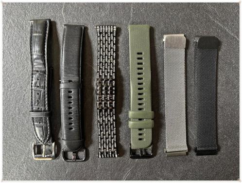 ASSORTIMENT DE BRACELETS MONTRE 20mm (6), Handtassen en Accessoires, Armbanden, Gebruikt, Ophalen of Verzenden