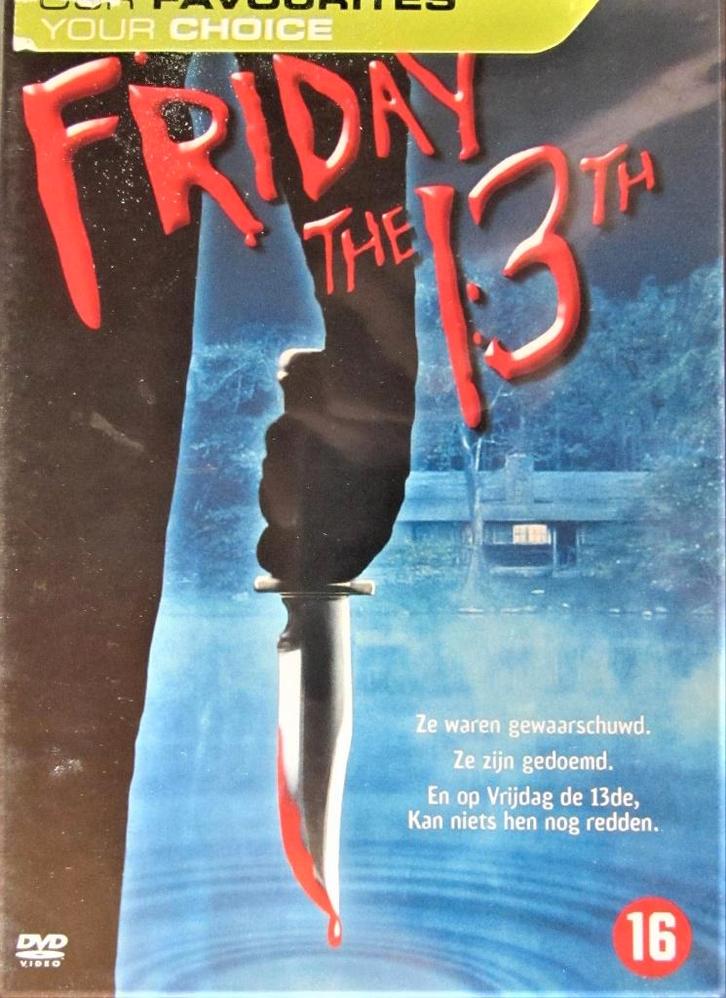 DVD HORROR- FRIDAY THE 13TH, Cd's en Dvd's, Dvd's | Horror, Zo goed als nieuw, Overige genres, Alle leeftijden, Ophalen of Verzenden