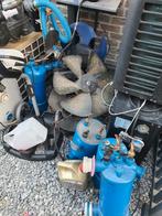 Zwembad warmtewisselaar en ventilators, Ophalen