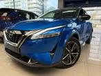 Nissan Qashqai 1.5i e-Power 190pk Tekna BOSE+PANO/EL.KOFFER, Auto's, Nissan, USB, Blauw, Leder, Bedrijf