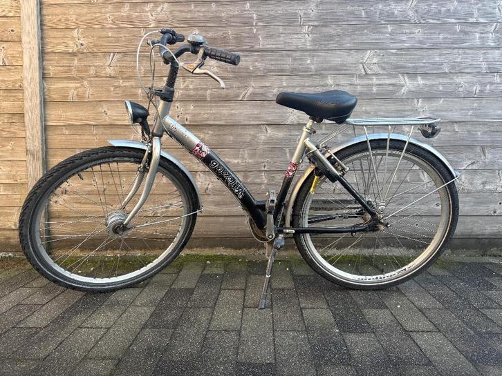 kinderfiets, Gazelle, Fietsen en Brommers, Fietsen | Meisjes, Gebruikt, 26 inch of meer, Versnellingen, Ophalen