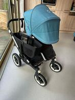 Superhandige Bugaboo Donkey Duo kinderwagen met accessoires, Kinderen en Baby's, Kinderwagens en Combinaties, Ophalen, Verstelbare duwstang