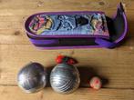 2 petanque-ballen in handig tasje, Hobby en Vrije tijd, Gebruikt, Ophalen of Verzenden