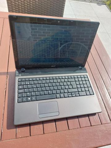 I7 laptop van acer met windows 11, SSD, azerty, nieuwe accu, Enlèvement ou Envoi, Comme neuf, Azerty, SSD