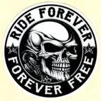 Ride Forever, Forever Free sticker, Verzenden