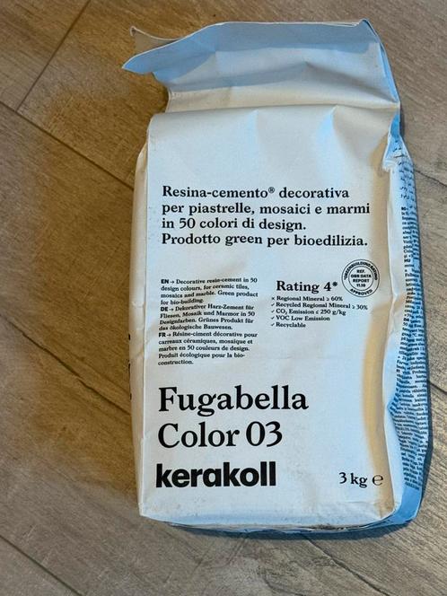 Fugabella  color 03 kerakoll 3kg NIEUW, Doe-het-zelf en Bouw, Tegels, Ophalen of Verzenden