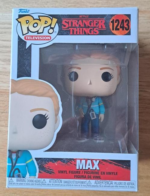 NIEUW! FUNKO POP MAX van Stranger Things, Verzamelen, Poppetjes en Figuurtjes, Nieuw, Ophalen of Verzenden