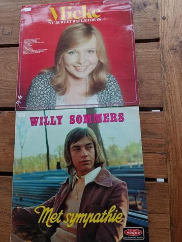 Vinyl platen Nederlandstalig o.a. Willy Sommers, Marva, Truu