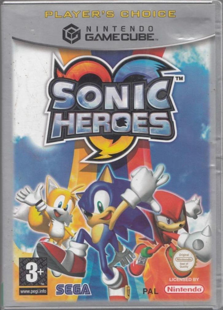 GC- Sonic Heroes (Sealed), Games en Spelcomputers, Games | Nintendo GameCube, Nieuw, Avontuur en Actie, 1 speler, Eén computer