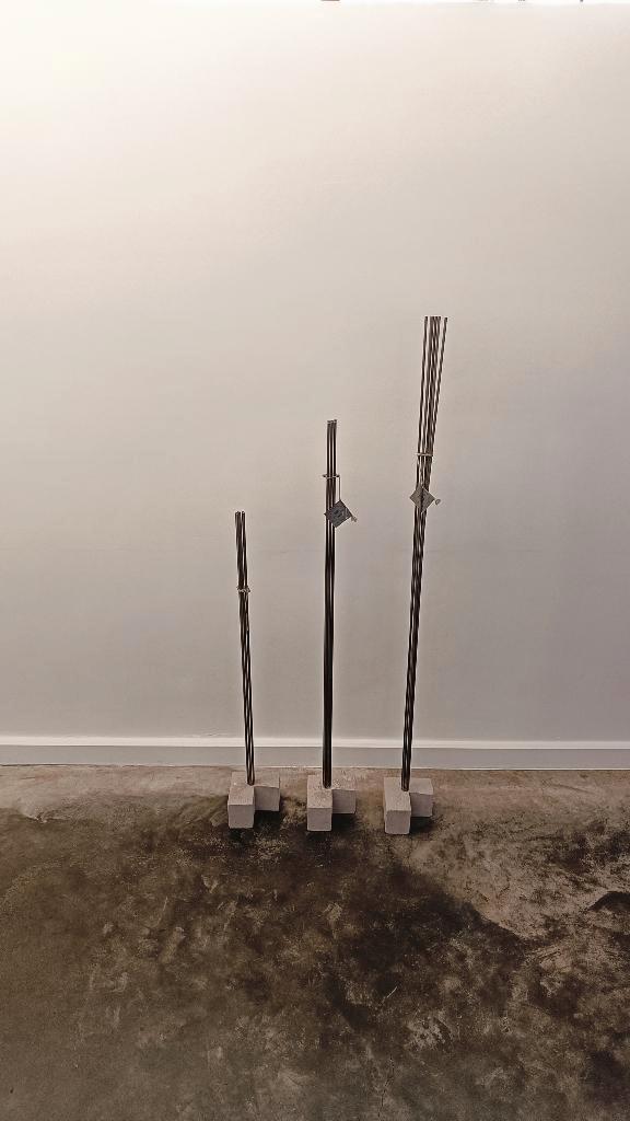 Design Kaarshouder, Maison & Meubles, Accessoires pour la Maison | Bougeoirs & Bougies, Comme neuf, Chandelier, 75 cm ou plus