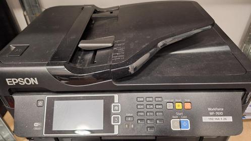 imprimante scanner Epson WF7610 a reparer, Computers en Software, Printers, Niet werkend, Printer, Inkjetprinter, Ophalen