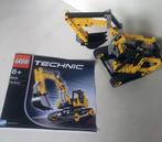 Lego Technic - graafkraan - 8419, Ensemble complet, Lego, Utilisé, Enlèvement ou Envoi