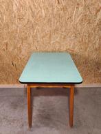 Vintage eettafel met formica blad (jaren 50-60), Gebruikt, Vintage, Info@keukiesshop.com, Vier personen