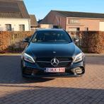 Mercedes C300DE T 9G-TRONIC AMG Line | HYBRIDE-DIE | PANO, Auto's, Mercedes-Benz, Automaat, 4 cilinders, Zwart, 5 deurs