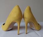 981B* jolis escarpins moutarde high heels (40), Jaune, Escarpins, Envoi, Neuf