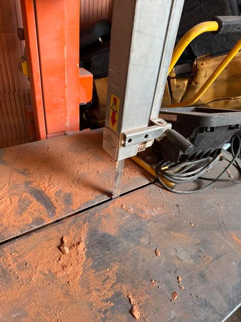Lintzaagmachine/Cellenbetonzaagmachine, Doe-het-zelf en Bouw, Gereedschap | Zaagmachines, Zo goed als nieuw, Ophalen