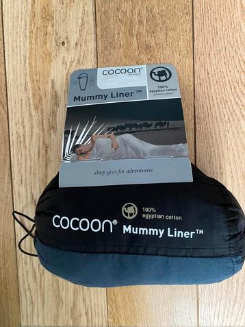 Cocoon MummyLiner Egyptian Cotton - Travel sleeping bag