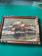 Winterlandschap, Antiek en Kunst, Ophalen of Verzenden