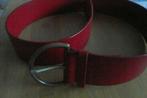 SCAPA rood lederen riem, Kleding | Dames, Riemen en Ceinturen, Ophalen of Verzenden, Gedragen, Rood